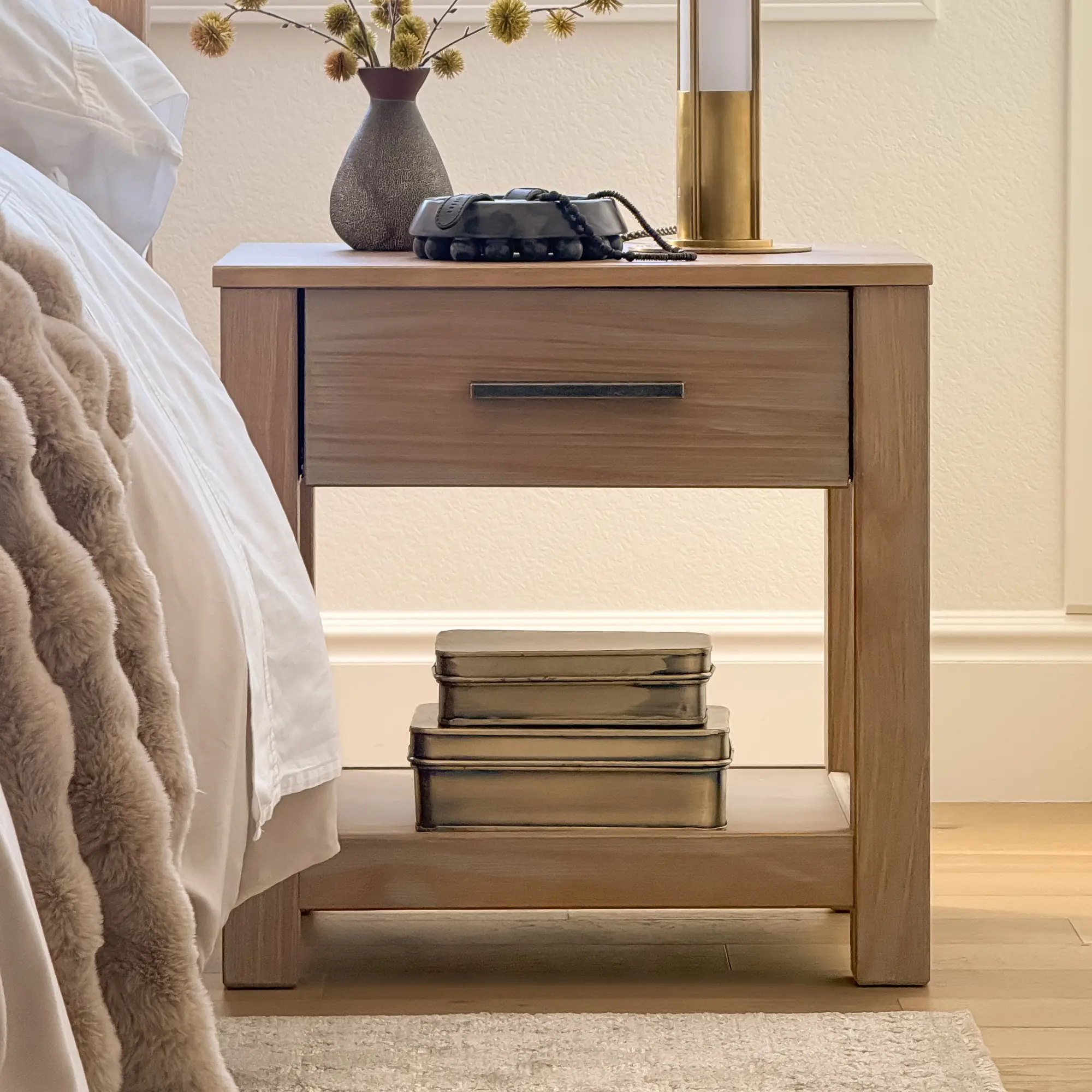 Loft One-Drawer Nightstand Set (Set of 2) - Image 13
