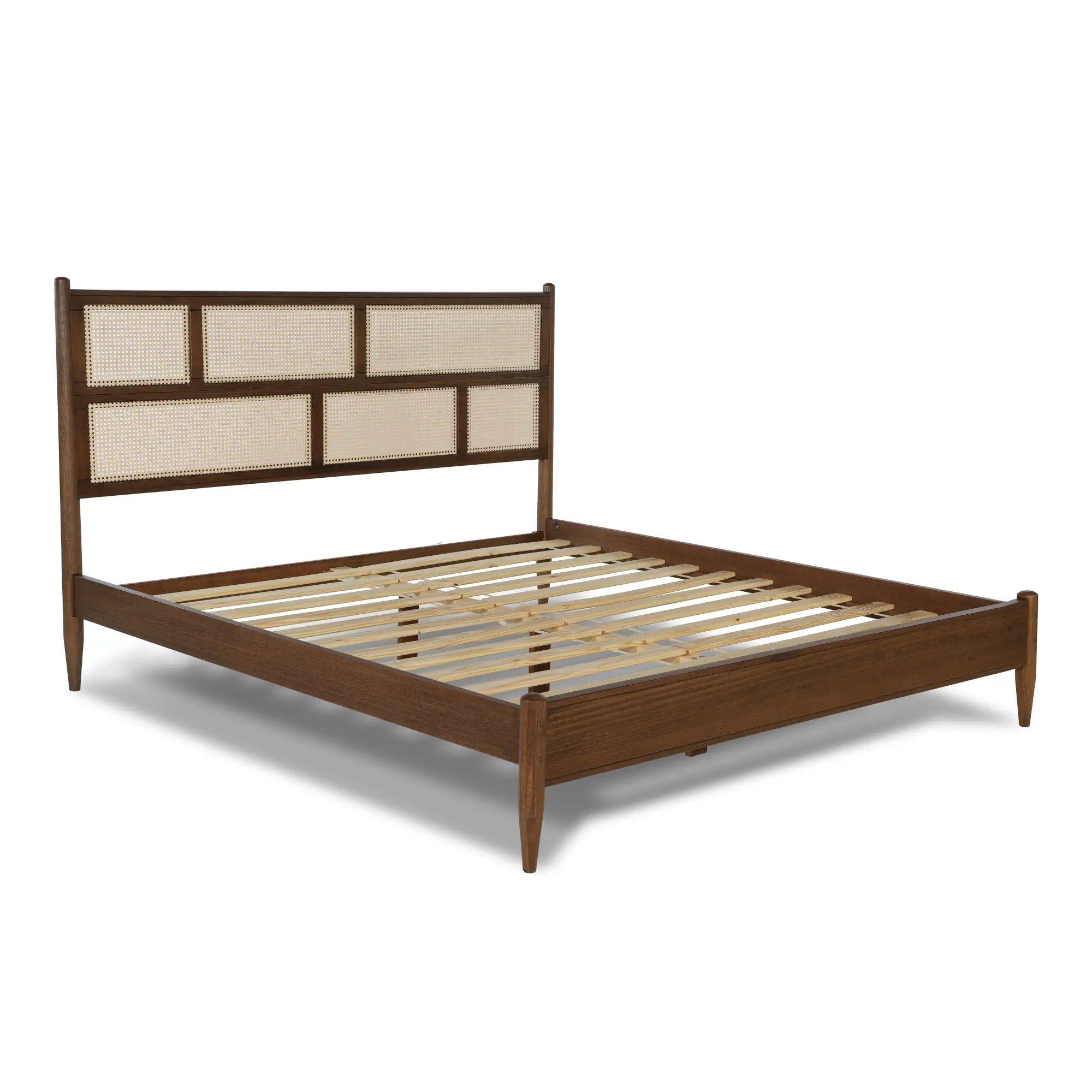 Mid Century Cane Bedroom Set (5-Piece) - Image 8