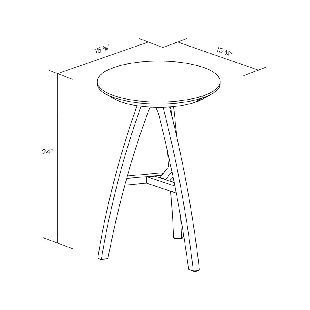 Mid Century End Tables (Set of 2) - Image 5